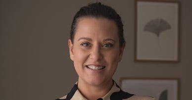 Caroline Hazelius mäklare i Nacka