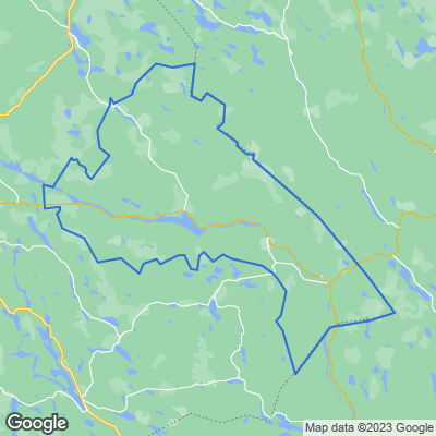 Karta med mäklarbyråer i Ragunda