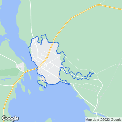 Karta med mäklarbyråer i Strömsund