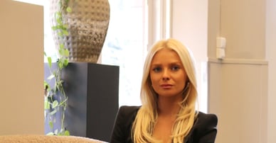 Josefin Ledin mäklare på Gärdet och Östermalm