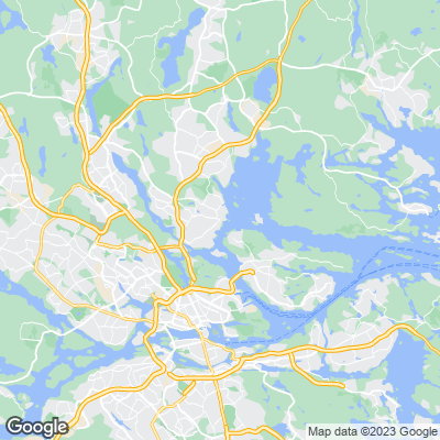 Karta med mäklarbyråer i Djursholm