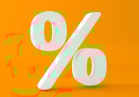 Nominell ränta – enbart räntan på lånet (exklusive avgifter)