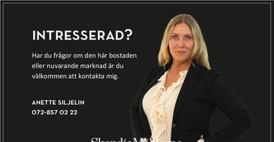 Anette Siljelin mäklare i Nyköping och Oxelösund
