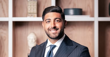 Shervin Hashemi mäklare i Danderyd