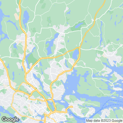 Karta med mäklarbyråer i Gribbylund