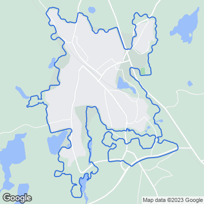 Karta med mäklarbyråer i Gnosjö
