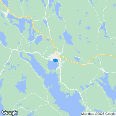 Karta med mäklarkontor i Arvika