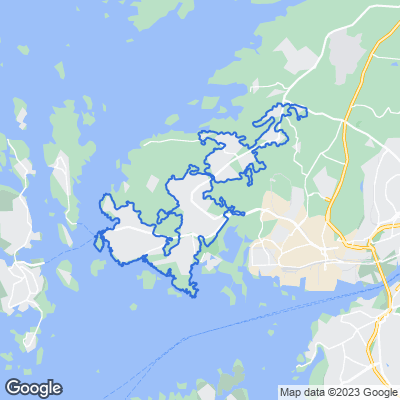 Karta med mäklarbyråer i Torslanda
