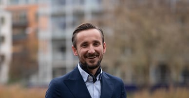 Filip Bodnar mäklare i Hammarby Sjöstad