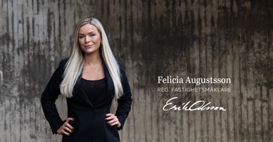 Felicia Augustsson mäklare i Krokslätt