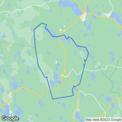 Karta med mäklarbyråer i Ljusnarsberg