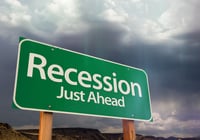 Recession (konjunkturnedgång) – landets ekonomi bromsar in