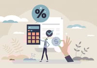 Räntekostnad – räntan omräknad från procent till kronor