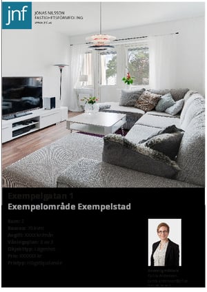 Carina Andersson exempelprospekt