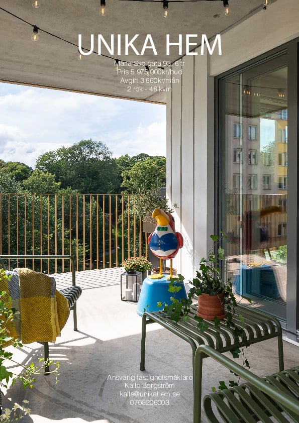 Kalle Borgström exempelprospekt