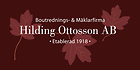 Boutrednings- & Mäklarfirma Hilding Ottosson