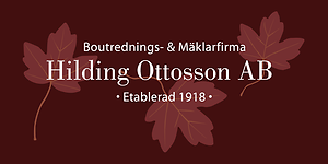 Boutrednings- & Mäklarfirma Hilding Ottosson