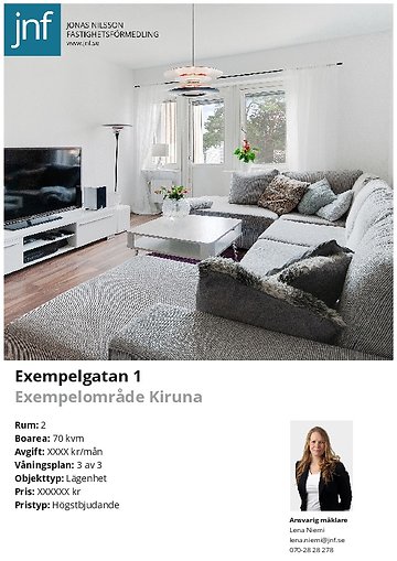 Objektsbeskrivning bostadsrätt Exempelgatan 1 Lena N.pdf